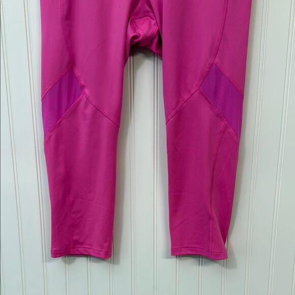 Tek Gear Vibrant Hot Pink Athletic Leggings Women's L - Picture 3 of 7